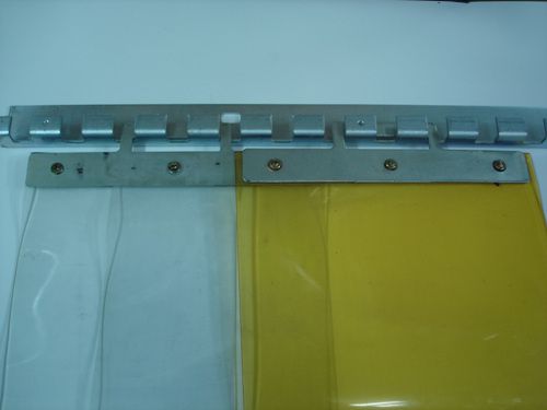 투명비닐커텐 (설치 모양)