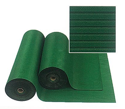 줄고무매트(가로줄무늬)-녹색