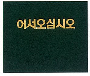 쿠션매트 (어서오십시오) - 녹색