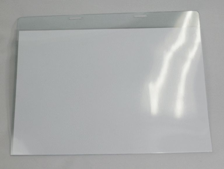 투명pvc 원단(표찰 ),열 절곡 가공