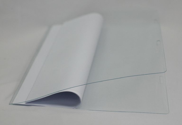 투명pvc 원단(표찰 ),열 절곡 가공